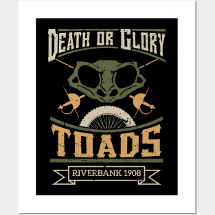 Death or Glory Toads - Riverbank 1908 Posters and Art